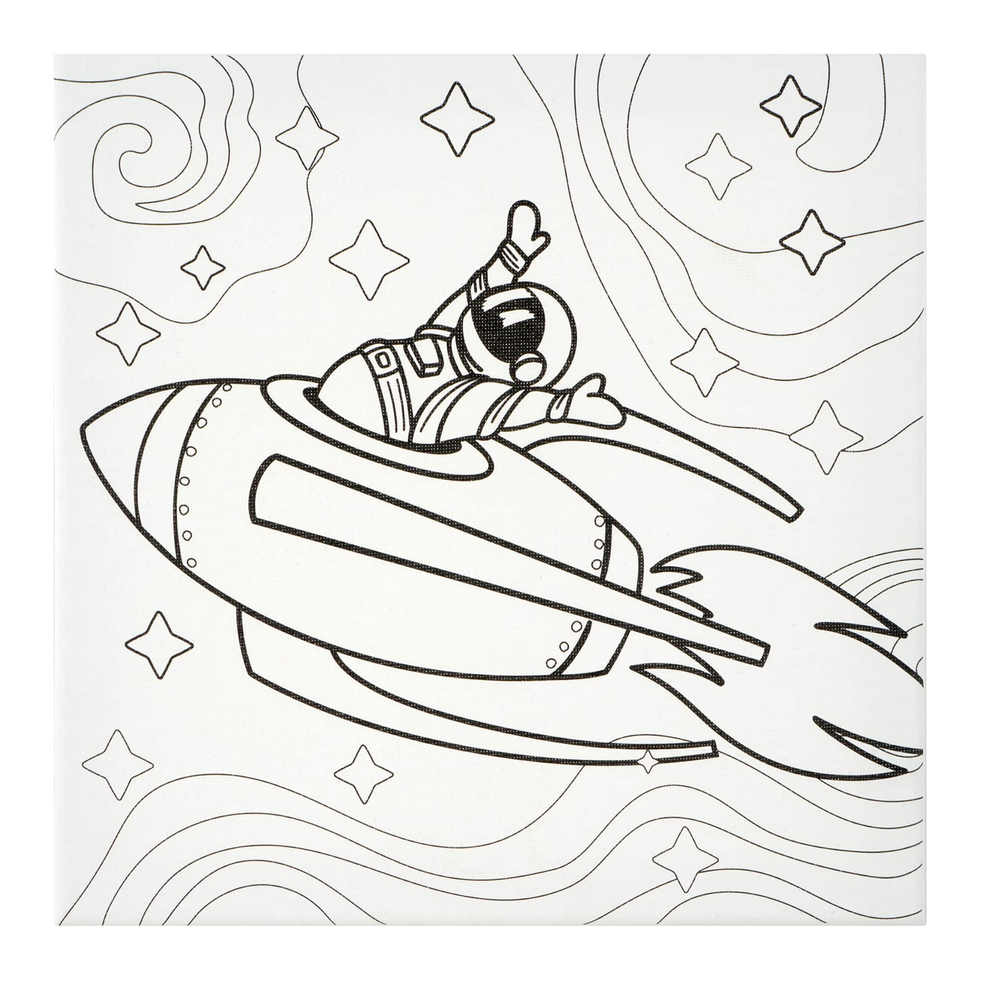 Space Canvas Painting Kit by Creatology™